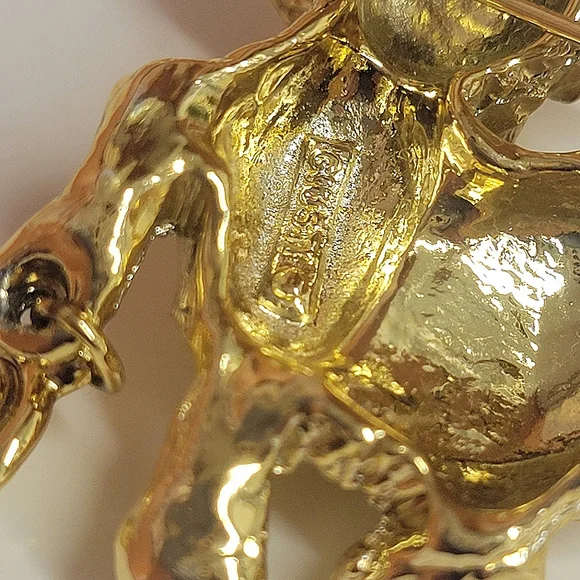 Vintage Giusti Cat Brooch - Picture 6 of 6